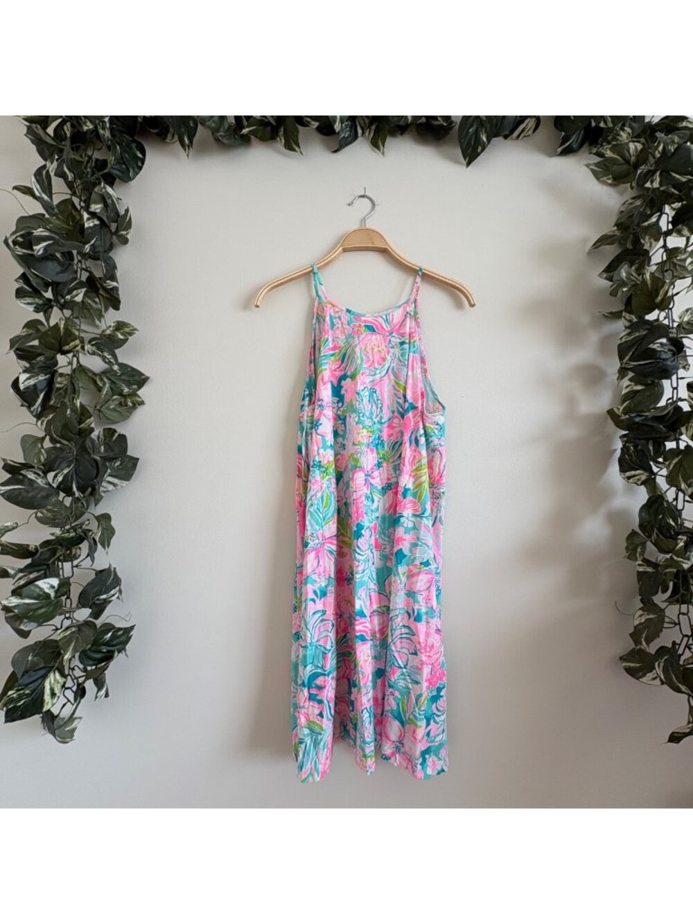 Lilly Pulitzer Margot Swing Sleeveless Tank Mini Dress Multi Women’s Size L